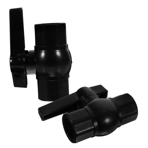 BESTYASH 2 Stück PVC Kugelhahn Ventil für Bewässerungssysteme Schnelle Verbindung mit Innendurchmesser für Wasserfilter und Aquarien BESTYASH 2 Stück PVC Kugelhahn Ventil für Bewässerungssysteme Schnelle Verbindung mit Innendurchmesser für Wasserfilter und Aquarien von BESTYASH