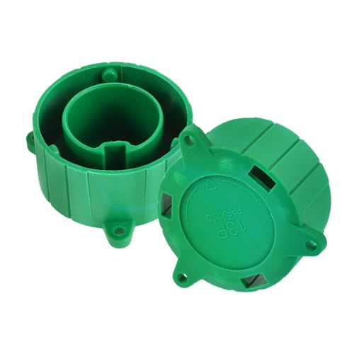 BESTYASH 2 Stück Robuste Anhängersteckdosen Schutzkappe aus Langlebigem Staub Feuchtigkeitsresistent Sicherer Anschluss Kompatibel mit Verschiedenen Pkw Trailer steckern von BESTYASH