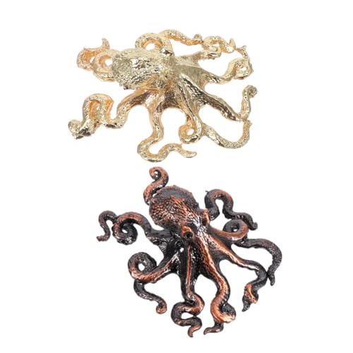 BESTYASH 2 Stück Rustikale Octopus Schubladenknöpfe aus Zinklegierung Nautische Möbelgriffe in Rotantik und Gold Einfache Montage Vielseitig für Küchenschränke Kommoden und Kleiderschränke BESTYASH 2 Stück Rustikale Octopus Schubladenknöpfe aus Zinklegierung Nautische Möbelgriffe in Rotantik und Gold Einfache Montage Vielseitig für Küchenschränke Kommoden und Kleiderschränke von BESTYASH