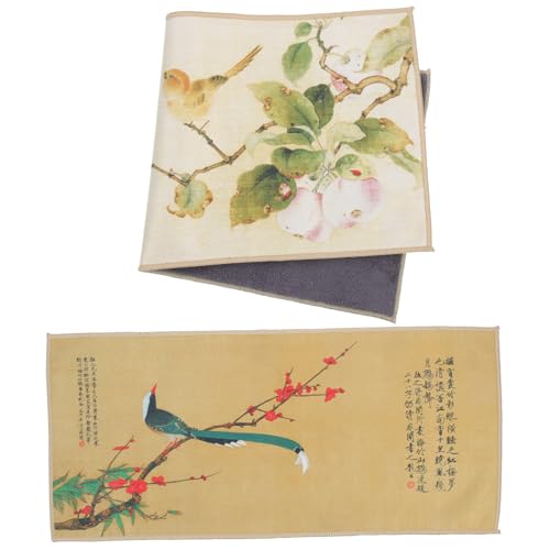 BESTYASH 2stücke Geschirrtücher Im Chinesischen Stil Teegeschirrtücher Wasserabsorbierend Für Tassen Gläser Und Tische Atmungsaktiv Haushaltstücher von BESTYASH