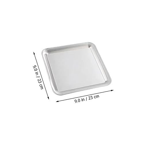 BESTYASH 2 Stück Teiliges Edelstahl Back Servierblech Dickwandige Ofen Grillplatten in Gold Silber Einsetzbar für Barbecue Picknick Party und Vielseitige Lebensmittelpräsentation BESTYASH 2 Stück Teiliges Edelstahl Back Servierblech Dickwandige Ofen Grillplatten in Gold Silber Einsetzbar für Barbecue Picknick Party und Vielseitige Lebensmittelpräsentation von BESTYASH