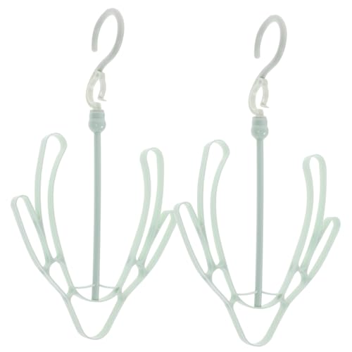 BESTYASH 2 Stück Teiliges Schuhtrockengestell aus Strapazierfähigem Kunststoff Platzsparend und Winddicht mit Clips zur Form und Geruchserhaltung für Haushalt und Schuhaufbewahrung von BESTYASH