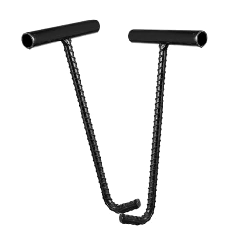 BESTYASH 2 Stück Teiliges Schwerlast T Förmiger Kanaldeckelheber Haken mit Komfortablem Griff für Schachtdeckel Rolltore Vielseitig Einsetzbar Rostfreier Stahl Einfach zu Reinigen Robust BESTYASH 2 Stück Teiliges Schwerlast T Förmiger Kanaldeckelheber Haken mit Komfortablem Griff für Schachtdeckel Rolltore Vielseitig Einsetzbar Rostfreier Stahl Einfach zu Reinigen Robust von BESTYASH