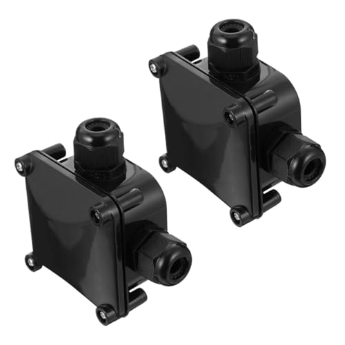 BESTYASH 2 Stück Teiliges Wasserdichtes Außen Verteilerkasten Abzweigdose Wege Kabelverbinder für Mm² Leitungen Outdoor Elektroanschluss Gartenbeleuchtung BESTYASH 2 Stück Teiliges Wasserdichtes Außen Verteilerkasten Abzweigdose Wege Kabelverbinder für Mm² Leitungen Outdoor Elektroanschluss Gartenbeleuchtung von BESTYASH