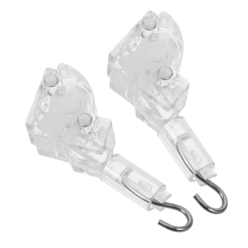BESTYASH 2 Stück Wand Tilter Ersatzteile Metall Kunststoff Langlebig für Horizontale Jalousien Einfache Installation Stabiles Kippmechanismus Zubehör für Innenfenster Kompatibel mit von BESTYASH