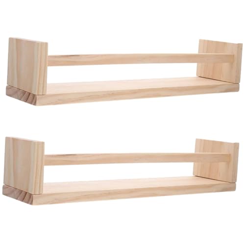 BESTYASH 2 Stück Wandregal aus Holz Platzsparendes Wandmontage wandorganizer mit Großer Kapazität Stabil Verarbeitet Vielseitig für Küche Bad Wohnzimmer Schlafzimmer und Eingangsbereich BESTYASH 2 Stück Wandregal aus Holz Platzsparendes Wandmontage wandorganizer mit Großer Kapazität Stabil Verarbeitet Vielseitig für Küche Bad Wohnzimmer Schlafzimmer und Eingangsbereich von BESTYASH