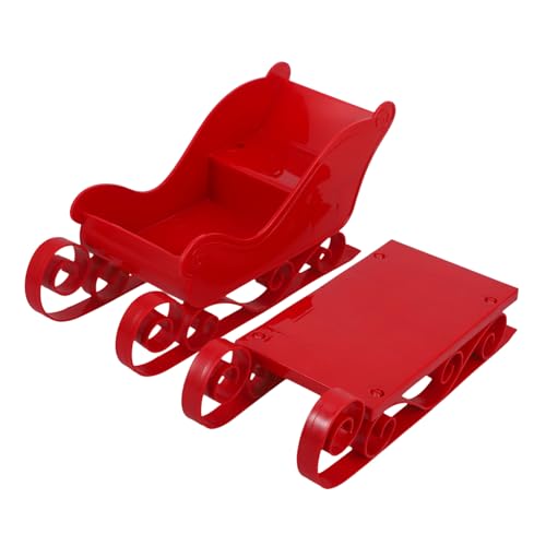 BESTYASH 2 Stück Weihnachtliche Desktop Deko Teiliges Rotes Schlitten und Ski Ornament Stabile Kunststofffigur Langlebige Winterdeko für Festliche Tischgestaltung und Kreative BESTYASH 2 Stück Weihnachtliche Desktop Deko Teiliges Rotes Schlitten und Ski Ornament Stabile Kunststofffigur Langlebige Winterdeko für Festliche Tischgestaltung und Kreative von BESTYASH