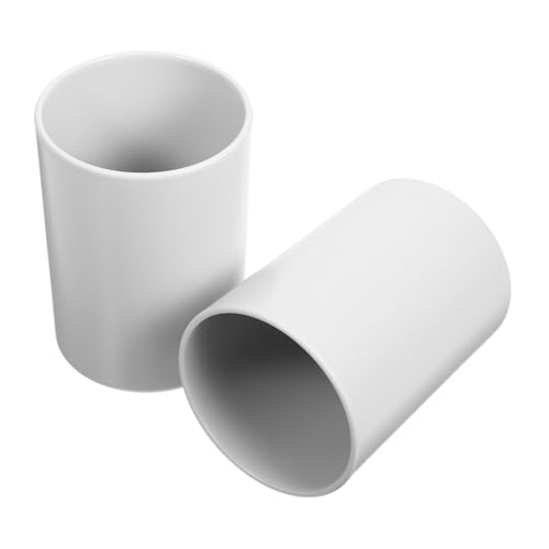 BESTYASH 2 Stück Wiederverwendbare Zahnbürstenbecher Unzerbrechliche Mundspülbecher für Badezimmer Graue Zahnbürstenhalter für Komfortable Nutzung BESTYASH 2 Stück Wiederverwendbare Zahnbürstenbecher Unzerbrechliche Mundspülbecher für Badezimmer Graue Zahnbürstenhalter für Komfortable Nutzung von BESTYASH