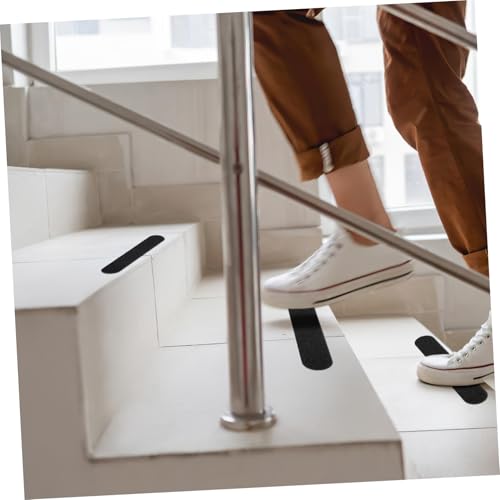 BESTYASH 20 Stück Teiliges Rutsch Klebeband PVC Selbstklebende Treppenstufenmatten mit Hohem Grip Verschleißfest und Zuschneidbar rutschfeste Treppenbeläge für Holzstufen Rampen und BESTYASH 20 Stück Teiliges Rutsch Klebeband PVC Selbstklebende Treppenstufenmatten mit Hohem Grip Verschleißfest und Zuschneidbar rutschfeste Treppenbeläge für Holzstufen Rampen und von BESTYASH