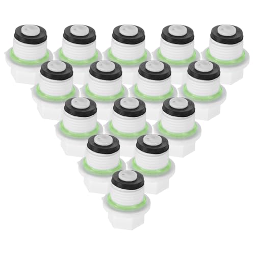 BESTYASH 20 Stück Teiliges Weiße Kunststoff Rohrgewinde Stopfen Gewinde Mehrzweck Wasserrohr Verschluss Plug für Schlauchanschluss Einfache Installation Passend BESTYASH 20 Stück Teiliges Weiße Kunststoff Rohrgewinde Stopfen Gewinde Mehrzweck Wasserrohr Verschluss Plug für Schlauchanschluss Einfache Installation Passend von BESTYASH