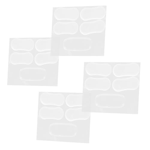 BESTYASH 20 Stück Transparente Wc Sitz Dämpfer Polsterung Toilettendeckel Gummipuffer Stoßabsorbierend Rutschfest Geräuschdämpfend für Badezimmer Zubehör BESTYASH 20 Stück Transparente Wc Sitz Dämpfer Polsterung Toilettendeckel Gummipuffer Stoßabsorbierend Rutschfest Geräuschdämpfend für Badezimmer Zubehör von BESTYASH