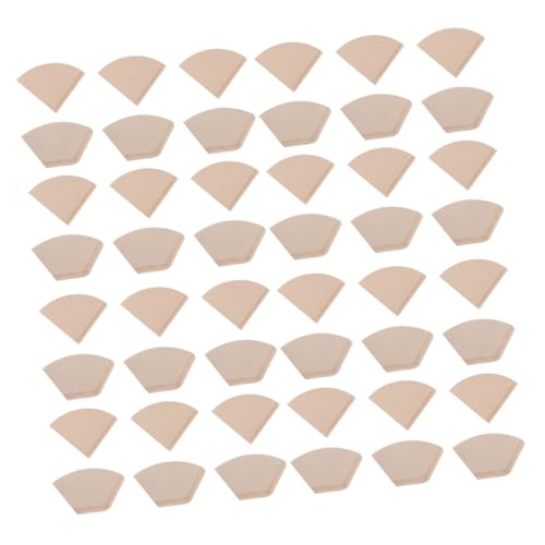 BESTYASH 200 Stück Einweg Kaffeefilter Papier Filter Ungebleicht Kegelform Kompatibel Handfilter Kaffeemaschine Lebensmittelecht für Filterkaffeemaschine und Handfiltergeräte von BESTYASH