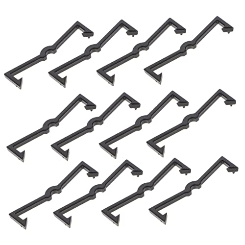 BESTYASH 200 Stück Kunststoff Pegboard Haken Organizer Lochwandhaken zur Sicheren Befestigung und Organisation von Werkzeugen und Zubehör von BESTYASH