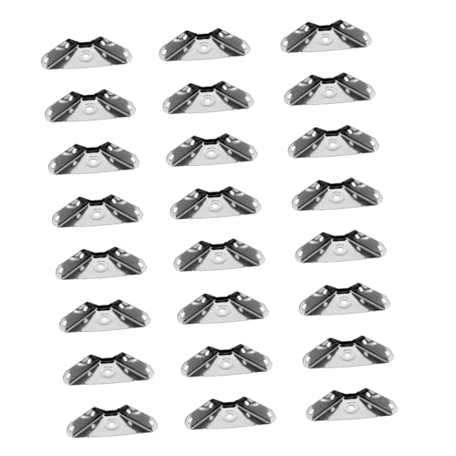 BESTYASH 24 Stück Edelstahl Corner Brace Dicke Schwerlast Winkelverbinder Rostfrei Vielseitig für Möbel Kanten Tischkanten Einfache Wandbefestigung Stabile Dreiecksstütze Praktische BESTYASH 24 Stück Edelstahl Corner Brace Dicke Schwerlast Winkelverbinder Rostfrei Vielseitig für Möbel Kanten Tischkanten Einfache Wandbefestigung Stabile Dreiecksstütze Praktische von BESTYASH