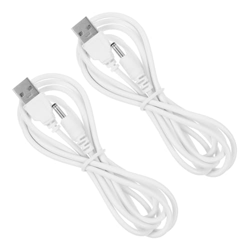 BESTYASH 2Stücke USB zu Dc Ladekabel für Lüfter Kamera Handy Tablet Langlebiges Kabel mit Schutz vor Überstrom und Überspannung von BESTYASH