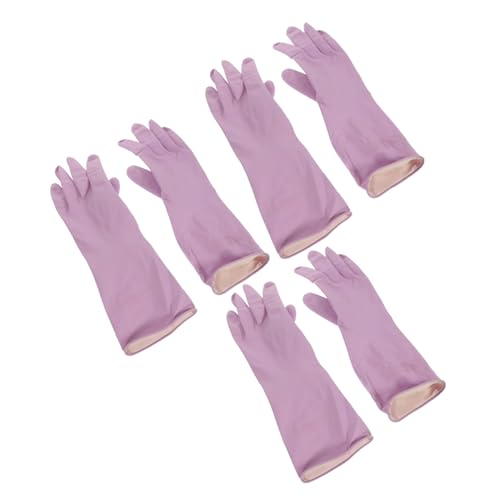 BESTYASH 3 Paare Geschirrspülhandschuhe Groß Schwarz Schwer Waschen Wiederverwendbare Küchenhandschuhe Arbeitshandschuhe Handschuhe Geschirrspülen Geschirrhandschuhe Violett Emulsion BESTYASH 3 Paare Geschirrspülhandschuhe Groß Schwarz Schwer Waschen Wiederverwendbare Küchenhandschuhe Arbeitshandschuhe Handschuhe Geschirrspülen Geschirrhandschuhe Violett Emulsion von BESTYASH