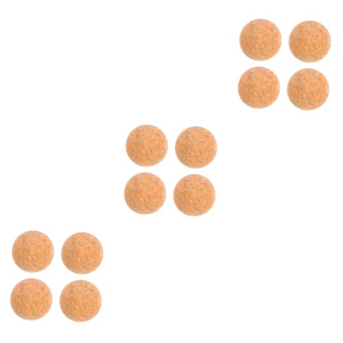 BESTYASH 3 Sätze Stylische Korkbälle Aus Pack Weinverschlusskugeln Durchmesser Für Dekoration Und Bastelprojekte Geeignet Für Flaschen Und Karaffen 4 Stück * 3 von BESTYASH