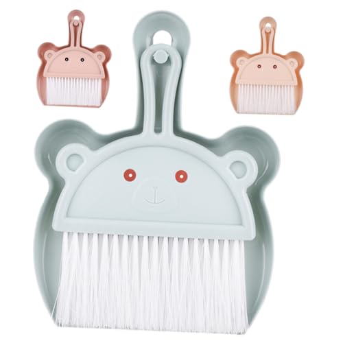 BESTYASH 3 Sätze Teiliges Mini Kehrschaufel und Handbesen Handliche Tischbesen für Büro und Haushalt Tragbares Platzsparendes Reinigungsset für Kleine Schwer Zugängliche Stellen BESTYASH 3 Sätze Teiliges Mini Kehrschaufel und Handbesen Handliche Tischbesen für Büro und Haushalt Tragbares Platzsparendes Reinigungsset für Kleine Schwer Zugängliche Stellen von BESTYASH