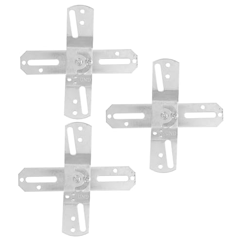 BESTYASH 3 Stück Lichtmontagehalterung Set Teilig Deckenleuchten Platte Kit mit Schraubenmuttern Kompatibel für Kronleuchter Wand und Pendelleuchten Einfache Installation Modernes Design von BESTYASH