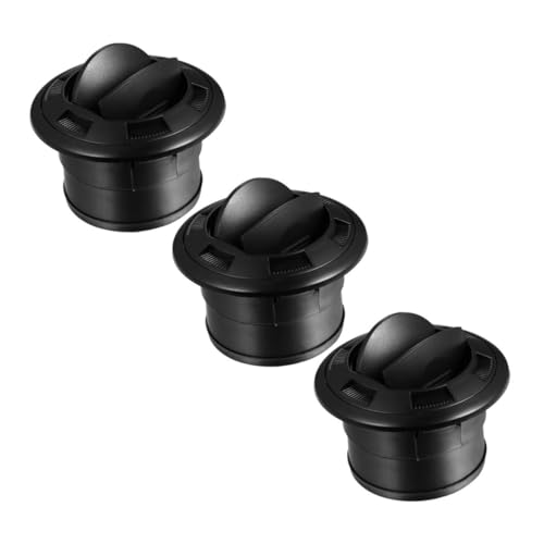 BESTYASH 3 Stück Runde Lüftungsauslässe für Wohnmobile Schwarze Klimaanlagen-luftauslässe mit Befestigungsschrauben Einfache Montage Langlebig Hygienisch und Stilvoll für Verbesserte BESTYASH 3 Stück Runde Lüftungsauslässe für Wohnmobile Schwarze Klimaanlagen-luftauslässe mit Befestigungsschrauben Einfache Montage Langlebig Hygienisch und Stilvoll für Verbesserte von BESTYASH