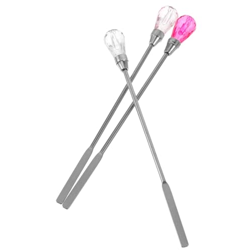 BESTYASH 3 Stück Teiliges Wachsmischlöffel Transparent Rosa Praktische Wachsmischstäbe zum Rühren von Siegelwachs Wiederverwendbare Rührstäbe für Handwerkliche Wachssiegel Wiederverwendbar BESTYASH 3 Stück Teiliges Wachsmischlöffel Transparent Rosa Praktische Wachsmischstäbe zum Rühren von Siegelwachs Wiederverwendbare Rührstäbe für Handwerkliche Wachssiegel Wiederverwendbar von BESTYASH