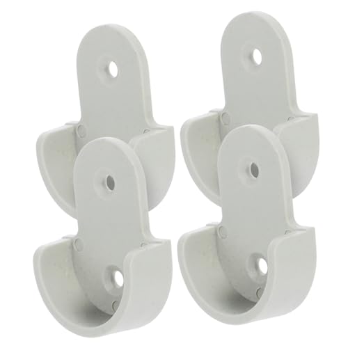 BESTYASH 30stücke Schrankstangenhalter Aus Kunststoff Pole Unterstützt Für Kleiderschrank Und Duschvorhangstangen Stangensockel Mit Flansch BESTYASH 30stücke Schrankstangenhalter Aus Kunststoff Pole Unterstützt Für Kleiderschrank Und Duschvorhangstangen Stangensockel Mit Flansch von BESTYASH