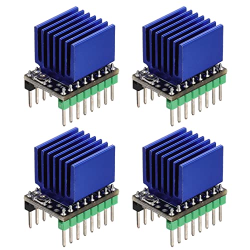BESTYASH 4 Sätze Schritt Motor Treiber Modul Mute Treiber für Drucker Ultra Leise mit Verbesserter Wärmeableitung und Kompatibel mit Drucker Elektronik BESTYASH 4 Sätze Schritt Motor Treiber Modul Mute Treiber für Drucker Ultra Leise mit Verbesserter Wärmeableitung und Kompatibel mit Drucker Elektronik von BESTYASH