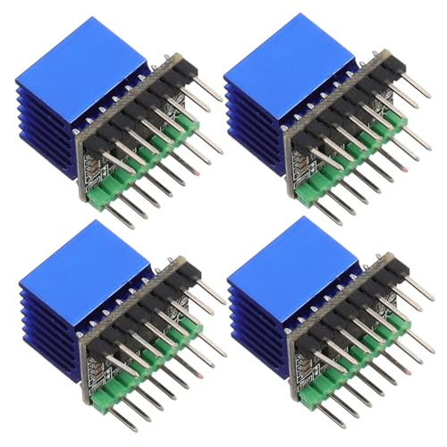 BESTYASH 4 Sätze Schrittmotor Treiber Leiser Stepstick Treibermodul Kompatibel Drucker Controller Board Modul für Schrittmotor Phase Steuerung BESTYASH 4 Sätze Schrittmotor Treiber Leiser Stepstick Treibermodul Kompatibel Drucker Controller Board Modul für Schrittmotor Phase Steuerung von BESTYASH