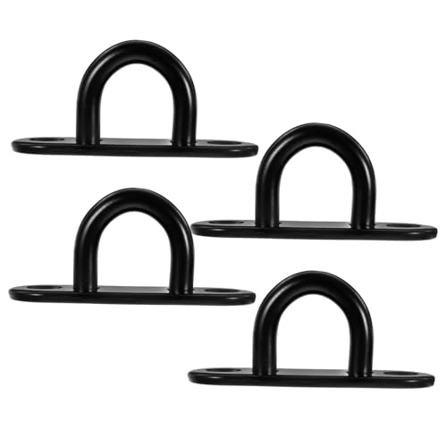 BESTYASH 4 Stck Edelstahl Pad Eye Plate Haken Schwere Decken Wandhaken U form Rostfrei Kompakt Vielseitig Einsetzbar für Aufhängung von Ventilatoren Lampen Blumenampeln BESTYASH 4 Stck Edelstahl Pad Eye Plate Haken Schwere Decken Wandhaken U form Rostfrei Kompakt Vielseitig Einsetzbar für Aufhängung von Ventilatoren Lampen Blumenampeln von BESTYASH
