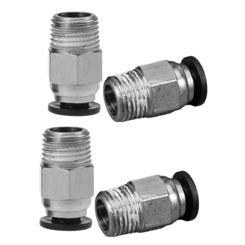 BESTYASH 4 Stück Drucker Pneumatik Verbinder Gerade Schnellkupplung für Bowden Extruder Luftschlauch Zubehör Ersatzteile Einfache Installation Stabile Verbindung BESTYASH 4 Stück Drucker Pneumatik Verbinder Gerade Schnellkupplung für Bowden Extruder Luftschlauch Zubehör Ersatzteile Einfache Installation Stabile Verbindung von BESTYASH
