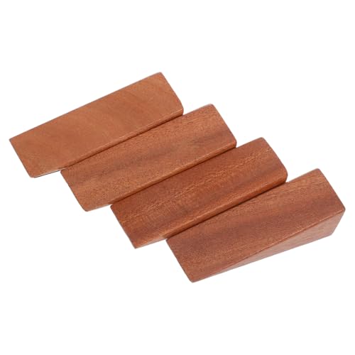 BESTYASH 4 Stück Holz Türstopper Rutschfester Keil Türblock Sicherheits Türhalter für Büro und Zuhause Triangel Form Khaki für Schlafzimmer Wohnzimmer und Küche BESTYASH 4 Stück Holz Türstopper Rutschfester Keil Türblock Sicherheits Türhalter für Büro und Zuhause Triangel Form Khaki für Schlafzimmer Wohnzimmer und Küche von BESTYASH