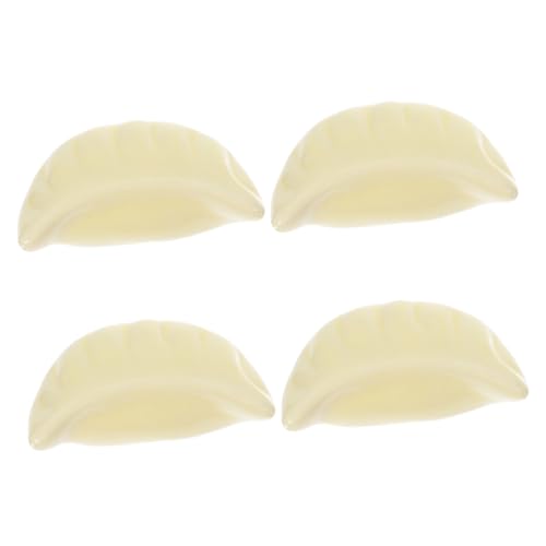 BESTYASH 4 Stück Keramik Stäbchenhalter Dumpling Form Eleganter Essstäbchenhalter und Besteckablage für Esstisch Dekoration Spülmaschinenfestes Langlebiges Küchenzubehör Weiß BESTYASH 4 Stück Keramik Stäbchenhalter Dumpling Form Eleganter Essstäbchenhalter und Besteckablage für Esstisch Dekoration Spülmaschinenfestes Langlebiges Küchenzubehör Weiß von BESTYASH