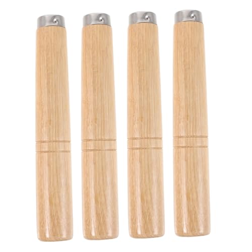 BESTYASH 4 Stück Teiliges Abnehmbarer Holz Küchengriff Loch Hitzebeständig und Langlebig Ersatzgriff für Pfannen Töpfe Woks Komfortabel und Praktisch Passend BESTYASH 4 Stück Teiliges Abnehmbarer Holz Küchengriff Loch Hitzebeständig und Langlebig Ersatzgriff für Pfannen Töpfe Woks Komfortabel und Praktisch Passend von BESTYASH