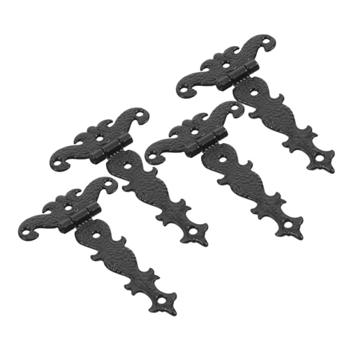 BESTYASH 4 Stück Teiliges Vintage Metall Scharnier mit Hammerschlag optik Dekorative Boxdeckel scharniere Antike Beschläge für Holzschatullen Möbel und Heimdekoration Langlebig und BESTYASH 4 Stück Teiliges Vintage Metall Scharnier mit Hammerschlag optik Dekorative Boxdeckel scharniere Antike Beschläge für Holzschatullen Möbel und Heimdekoration Langlebig und von BESTYASH