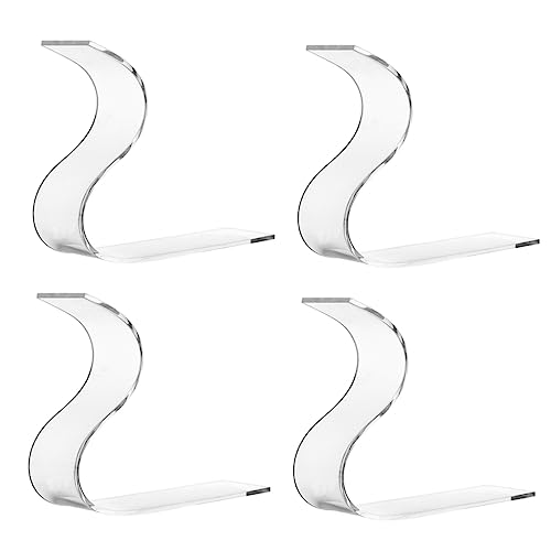 BESTYASH 4 Stück Schuhständer Für High Heels Schuhdisplay Halter Für Damen Transparentes Material Multifunktional Für Geschäfte Und Heimdekoration Für Schuhpräsentationen in von BESTYASH