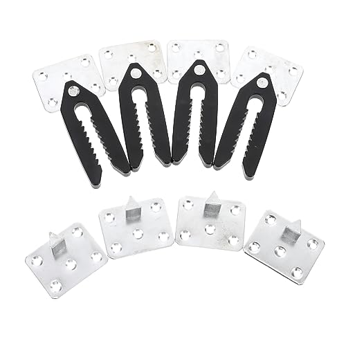BESTYASH 4 Stück Sofaverbinder Möbel Druckknopf und Installieren für Ecksofas und Anbausofas Robustes Kunststoffmaterial Sofa Zubehör BESTYASH 4 Stück Sofaverbinder Möbel Druckknopf und Installieren für Ecksofas und Anbausofas Robustes Kunststoffmaterial Sofa Zubehör von BESTYASH