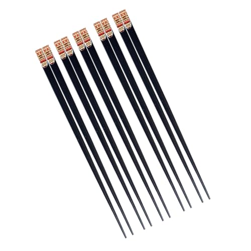 BESTYASH 5 Paare Japanische Essstäbchen aus Natürlichem Holz mit Stilvollem Druck Hohe Härte und Korrosionsbeständigkeit Wiederverwendbar Leicht zu Reinigen für Familie und Freunde Set BESTYASH 5 Paare Japanische Essstäbchen aus Natürlichem Holz mit Stilvollem Druck Hohe Härte und Korrosionsbeständigkeit Wiederverwendbar Leicht zu Reinigen für Familie und Freunde Set von BESTYASH