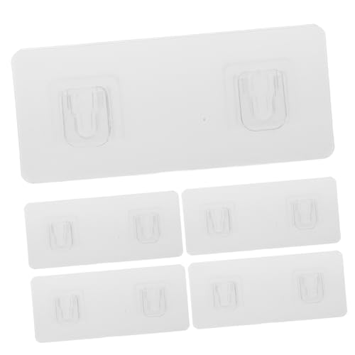 BESTYASH 5 Sätze Selbstklebende Steckdosenhalter Wandhalterung für Router und Wandmontierbarer Organizer für Büro und Zuhause Flexibles Kabelmanagement ohne Bohren BESTYASH 5 Sätze Selbstklebende Steckdosenhalter Wandhalterung für Router und Wandmontierbarer Organizer für Büro und Zuhause Flexibles Kabelmanagement ohne Bohren von BESTYASH
