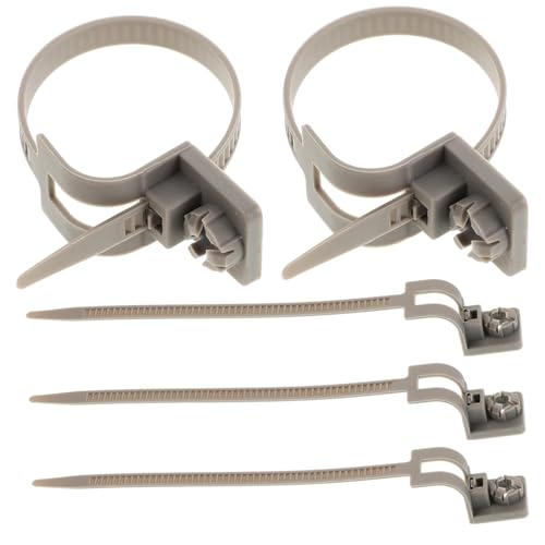 BESTYASH 5 Stück Teiliges Verstellbare Push Mount Kabelbinder aus Robustem Nylon für Auto Kabelbefestigung für Kabelhalterung Schlauch und Drahtmanagement im Innenbereich Langlebig und von BESTYASH