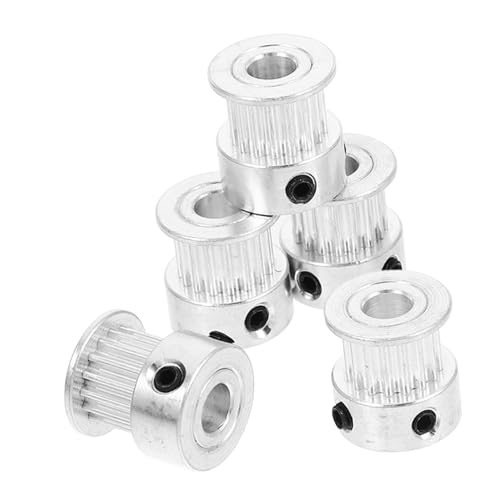 BESTYASH 5 Stück Teiliges Zahnriemenscheiben Zähne Bohrung Höhe Langlebige für Präzise DIY projekte und Zuverlässige Übertragung BESTYASH 5 Stück Teiliges Zahnriemenscheiben Zähne Bohrung Höhe Langlebige für Präzise DIY projekte und Zuverlässige Übertragung von BESTYASH