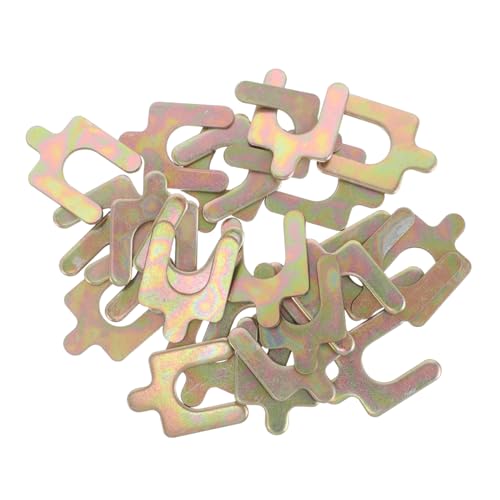 BESTYASH 50 Stück Teiliges U Förmiges Einstellplättchen für Pkw Radausrichtung Verstellbare Distanzscheiben zur Achsvermessung Verbessert Stabilität und Fahrverhalten Einfache Montage von BESTYASH