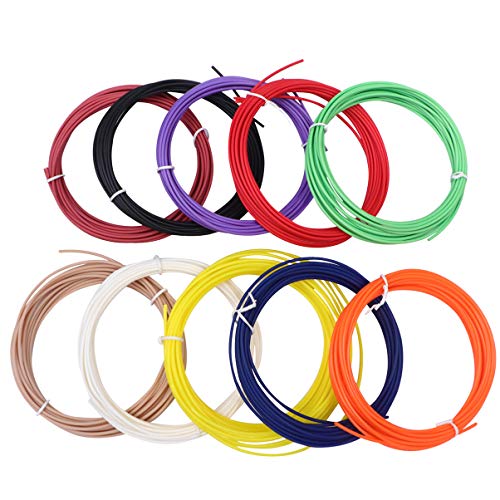 BESTYASH 5M Druckerfilament Pcl Zufälligen Farben Geeignet für Drucker und Druckstifte Optimaler Düse Kreatives von BESTYASH