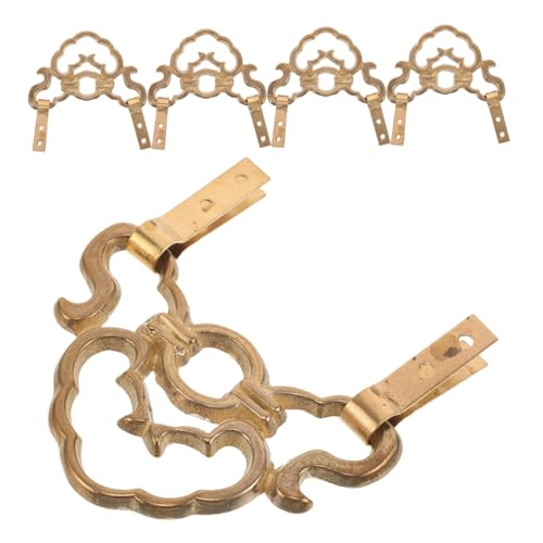 BESTYASH 5stücke Messing Bilderaufhängehaken Zum Aufhängen Von Kupfer Rahmentypen Und Uhren Mit Vintage Design Für Wanddekoration BESTYASH 5stücke Messing Bilderaufhängehaken Zum Aufhängen Von Kupfer Rahmentypen Und Uhren Mit Vintage Design Für Wanddekoration von BESTYASH
