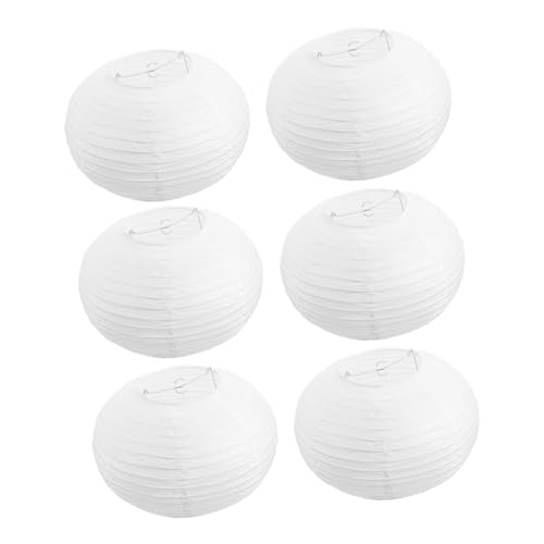 BESTYASH 6 Stück Faltbare Papierlaternen Lampenschirme Dekorative Pendelleuchten Abdeckung Stabiler Metallrahmen Lichtstreuend für Schlafzimmer Party Frühjahrsfest BESTYASH 6 Stück Faltbare Papierlaternen Lampenschirme Dekorative Pendelleuchten Abdeckung Stabiler Metallrahmen Lichtstreuend für Schlafzimmer Party Frühjahrsfest von BESTYASH