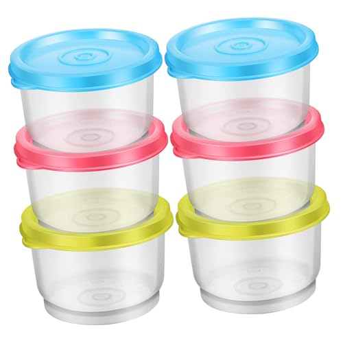 BESTYASH 6 Stück Frischhaltedosen Kunststoff mit Deckel Bpa frei Wiederverwendbar Dicht Snackbehälter Lunchbox Aufbewahrungsbox für Kühlschrank und Unterwegs Wiederverwendbar BESTYASH 6 Stück Frischhaltedosen Kunststoff mit Deckel Bpa frei Wiederverwendbar Dicht Snackbehälter Lunchbox Aufbewahrungsbox für Kühlschrank und Unterwegs Wiederverwendbar von BESTYASH