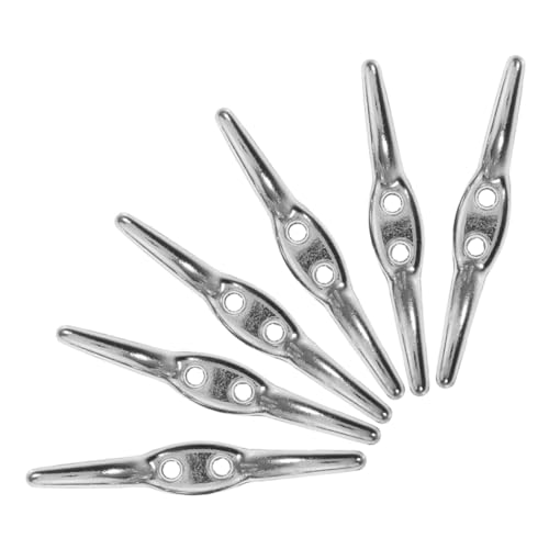 BESTYASH 6 Stück Teiliges Metallhaken für Jalousien mit Wandmontage Schnurhalter für senkrechte Rollos Kabelmanagement für Gardinen Stilvoll und Robust von BESTYASH