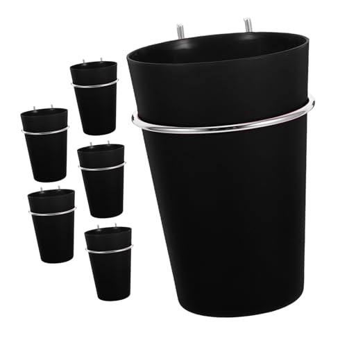 BESTYASH 6 Stück Teiliges Pegboard Aufbewahrungsbecher aus Langlebigem Kunststoff mit Haken Platzsparendem Design Vielseitigem Organizer für Werkstatt Büro Supermarkt und DIY Lochwand BESTYASH 6 Stück Teiliges Pegboard Aufbewahrungsbecher aus Langlebigem Kunststoff mit Haken Platzsparendem Design Vielseitigem Organizer für Werkstatt Büro Supermarkt und DIY Lochwand von BESTYASH