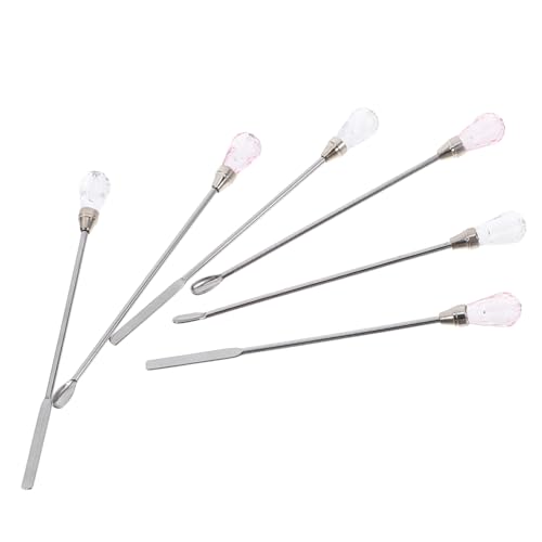 BESTYASH 6 Stück Teiliges Wachssiegel Rührset aus Edelstahl und Praktischer Wachsmischlöffel und Rührstab für Präzises Schmelzen und Mischen von Wachs und Farbe für DIY Wiederverwendbar BESTYASH 6 Stück Teiliges Wachssiegel Rührset aus Edelstahl und Praktischer Wachsmischlöffel und Rührstab für Präzises Schmelzen und Mischen von Wachs und Farbe für DIY Wiederverwendbar von BESTYASH