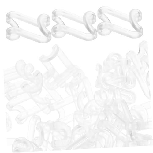 BESTYASH 60stücke S-geformte Kleiderbügel-verbindungshaken Zum Platzsparen Im Kleiderschrank Leicht Und Stark Belastbar Für Kleidungshängung BESTYASH 60stücke S-geformte Kleiderbügel-verbindungshaken Zum Platzsparen Im Kleiderschrank Leicht Und Stark Belastbar Für Kleidungshängung von BESTYASH