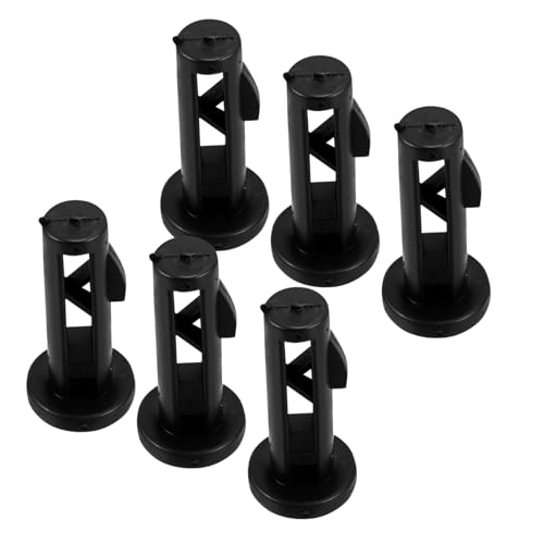BESTYASH 6Stücke Mülleimerverschlüsse für Outdoor Mülltonnen mit zur Befestigung Des Deckels Installieren und Kompatibel mit Verschiedenen von BESTYASH